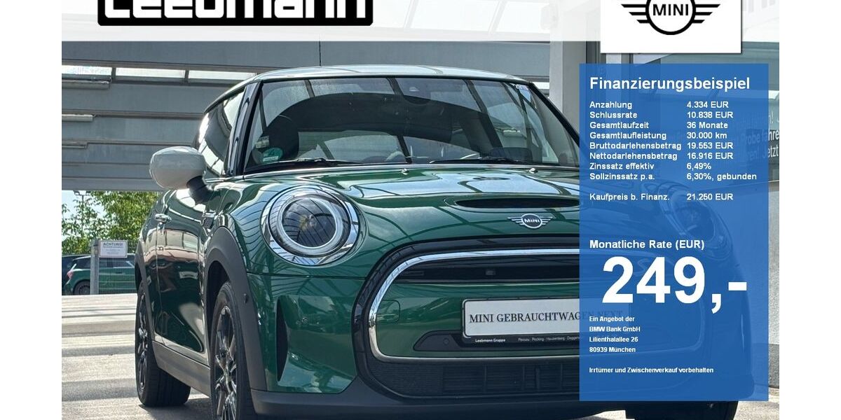 Mini Cooper SE 15.883 km 21.250 &euro; Passau 94036