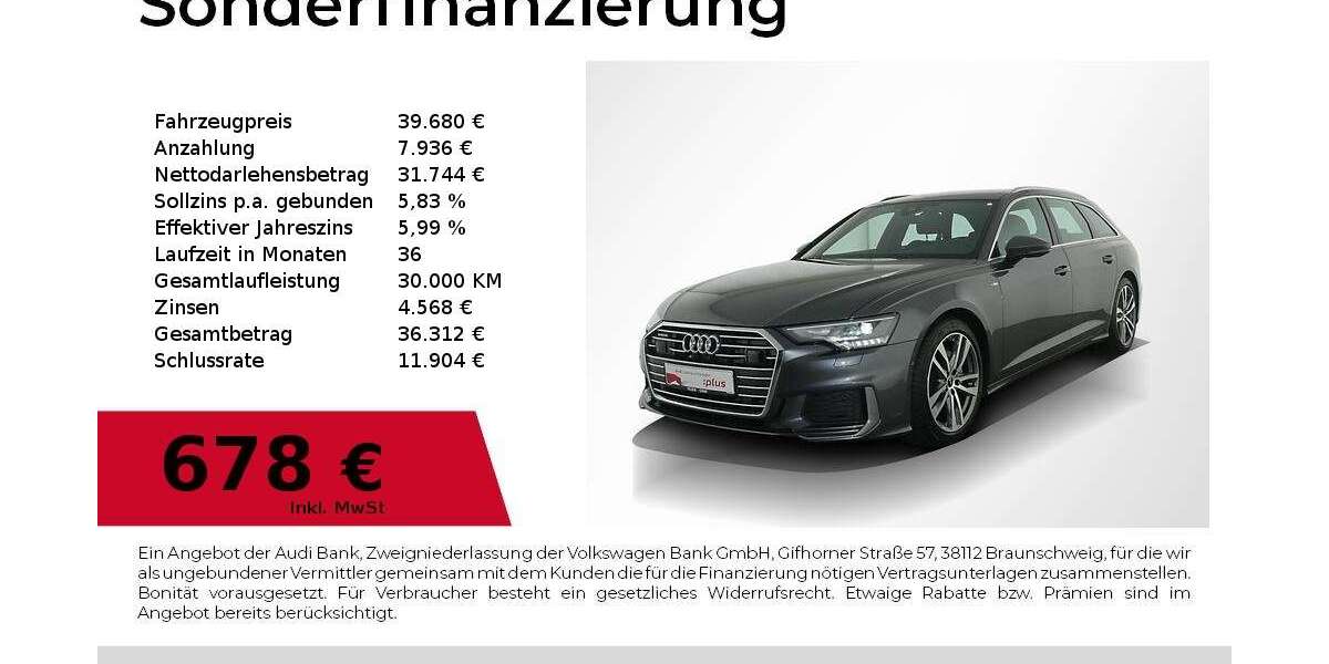 Audi A6 47.523 km 39.680 &euro; Nürnberg 90441