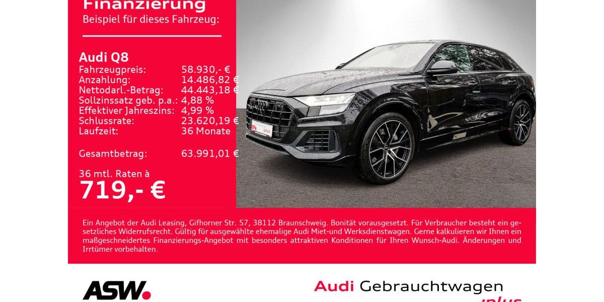 Audi Q8 108.600 km 56.830 &euro; Heilbronn 74074