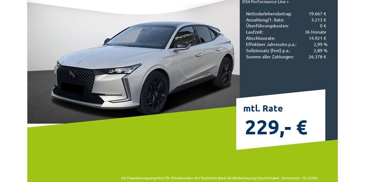 DS Automobiles DS4 20.000 km 22.880 € Ahaus 48683