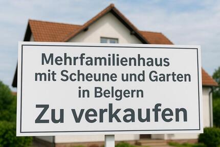 Mehrfamilienhaus, Toreinfahrt, Scheune, Halle, Garagen, Garten 12 zimmer