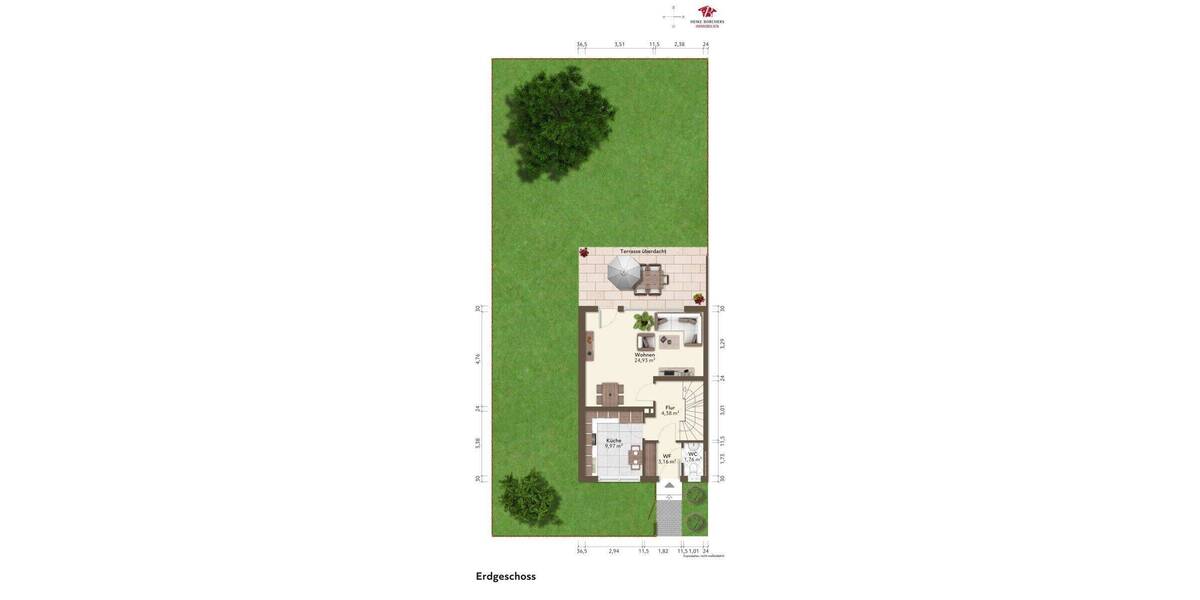 Reihenendhaus Unterhaching - 4 Zimmer, 88 m&sup2;, 750.000&euro; | Angebot:26882091
