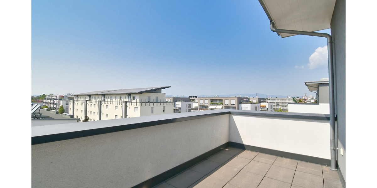 Exklusives Penthouse mit umlaufender Terrasse und gehobener Ausstattung in Kelsterbach 4 zimmer