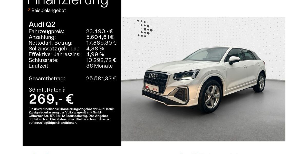 Audi Q2 97.227 km 21.590 &euro; Hofheim 65719