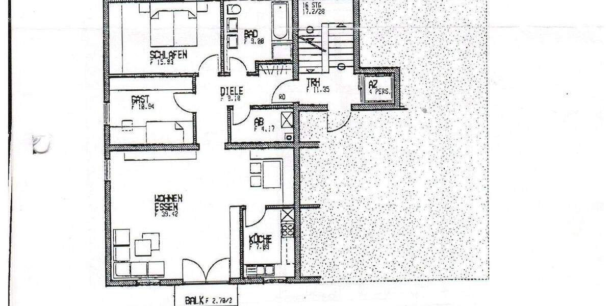 Etagenwohnung Bad Kissingen - 3 Zimmer, 94 m&sup2;, 280.000&euro; | Angebot:26502943
