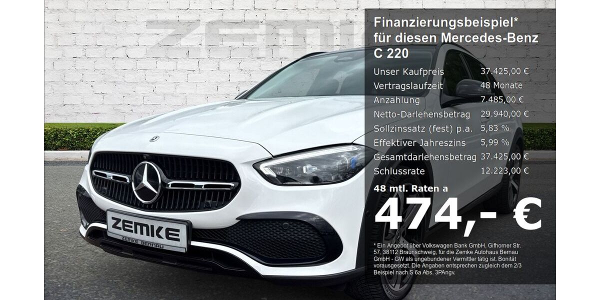 Mercedes-Benz C 220 53.583 km 37.425 &euro; Bernau 16321