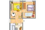 Etagenwohnung Wittenberg Lutherstadt - 2 Zimmer, 49 m&sup2;, 280&euro; | Angebot:26382348