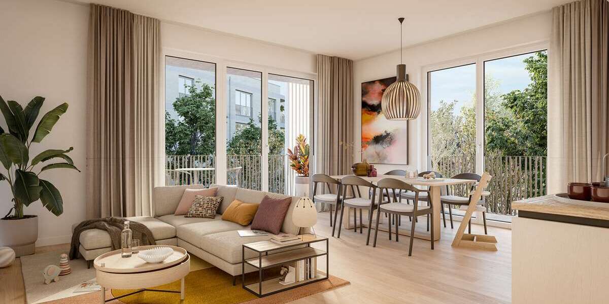 Etagenwohnung Oberschleißheim - 4 Zimmer, 94 m&sup2;, 1.790&euro; | Angebot:25914102
