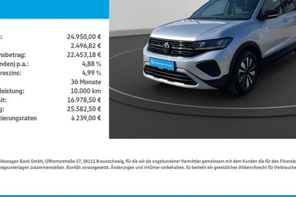 VW T-Cross 6.700 km 24.950 &euro; Mühlhausen/Thüringen 99974