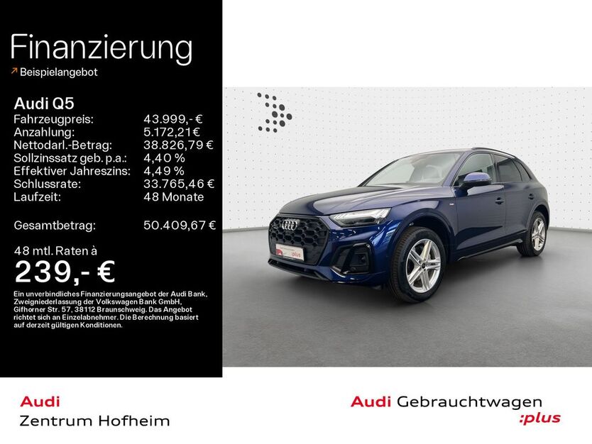 Audi Q5 22.557 km 43.999 € Hofheim 65719