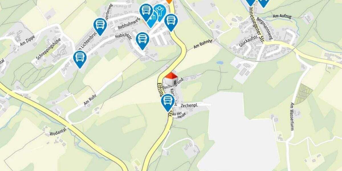 Reihenmittelhaus Hattingen Bredenscheid-Stüter - 5 Zimmer, 180 m&sup2;, 2.258&euro; | Angebot:25476452