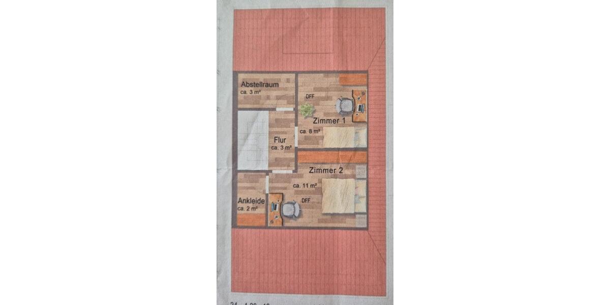 Maisonettenwohnung Wolfsburg Almke - 4 Zimmer, 81 m&sup2;, 199.000&euro; | Angebot:26834490