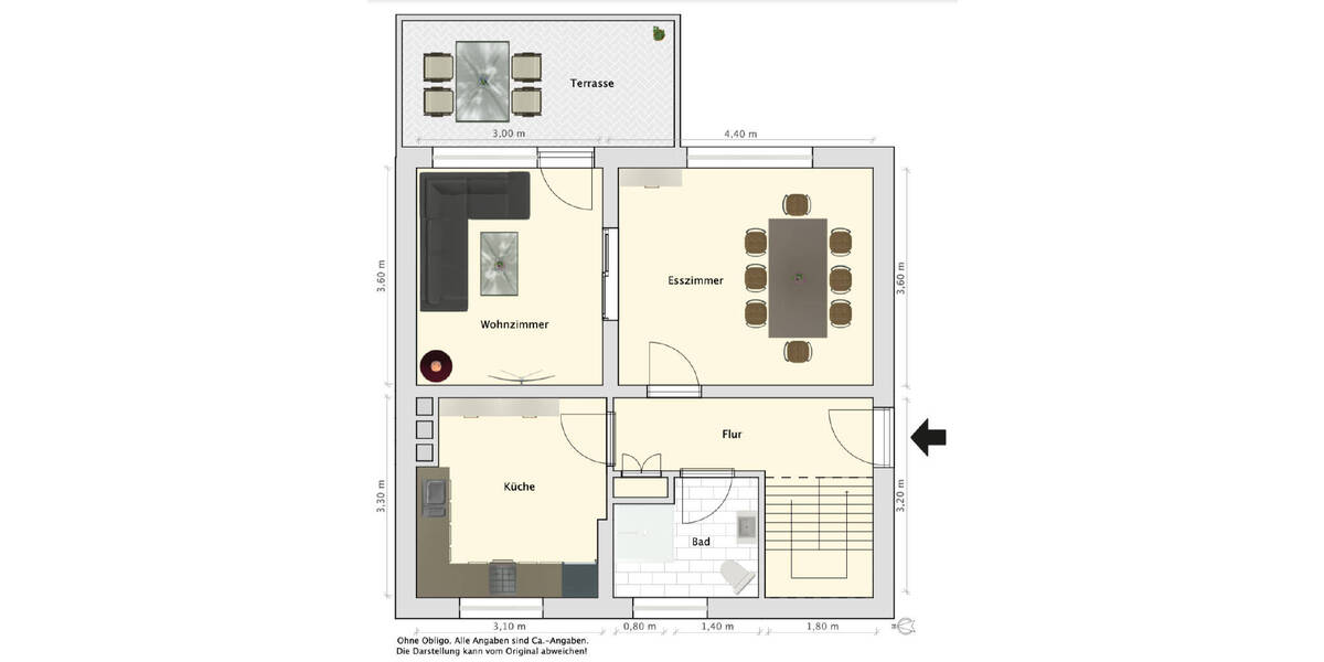Doppelhaushälfte Wilhelmshaven-Innenstadt Innenstadt - 5 Zimmer, 93 m&sup2;, 260.000&euro; | Angebot:26291543