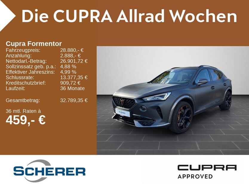 Cupra Formentor 66.164 km 28.880 € Ludwigshafen 67063