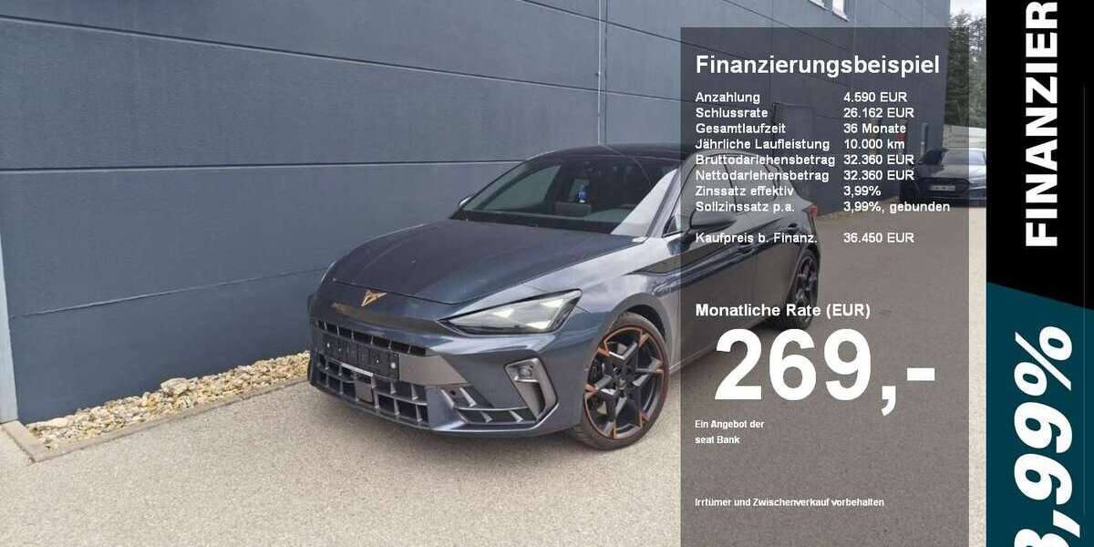 Cupra Leon 4.800 km 34.999 &euro; Riedenburg 93339
