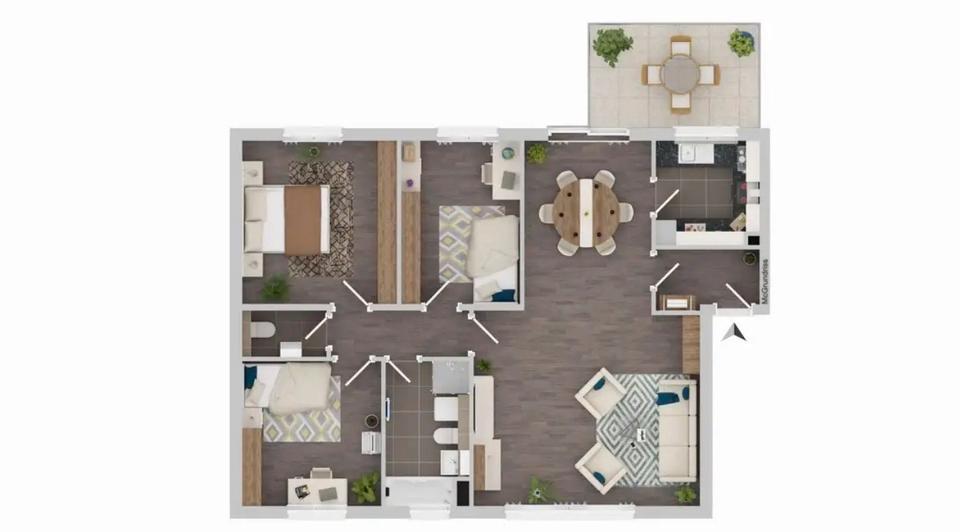 Etagenwohnung Remseck am Neckar - 4.5 Zimmer, 104 m&sup2;, 490.000&euro; | Angebot:25046643