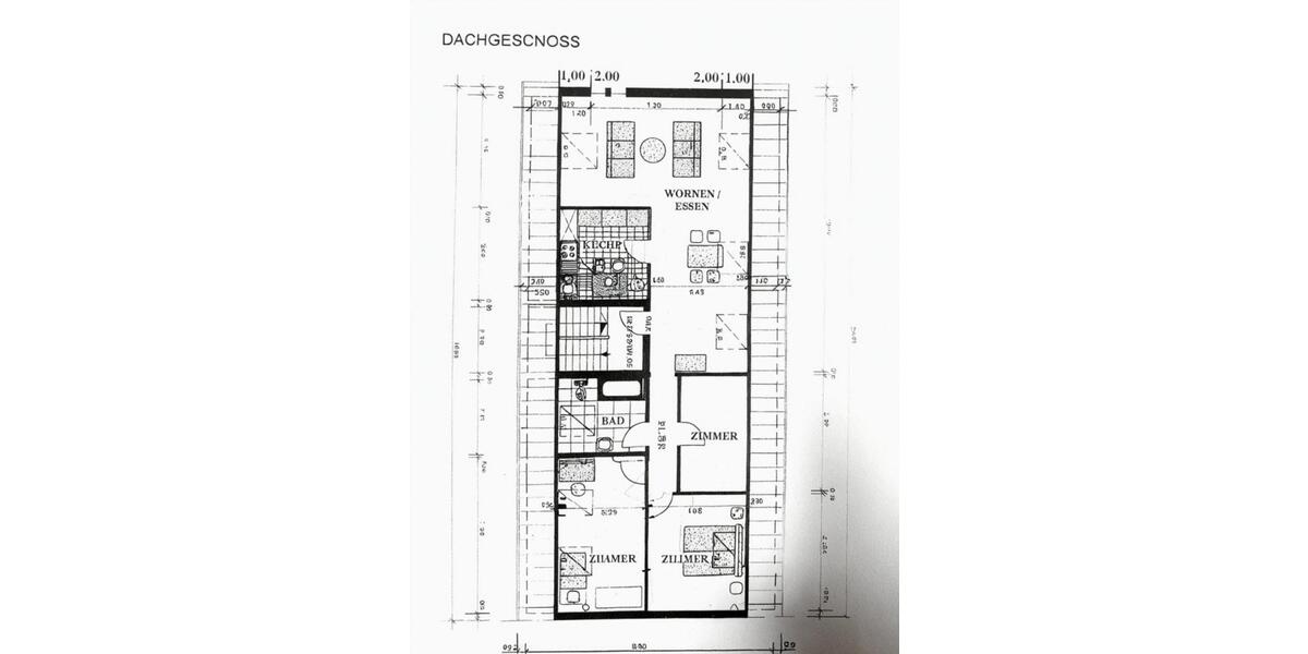 Dachgeschoßwohnung Schwanewede - 4 Zimmer, 135 m&sup2;, 151.000&euro; | Angebot:25124161