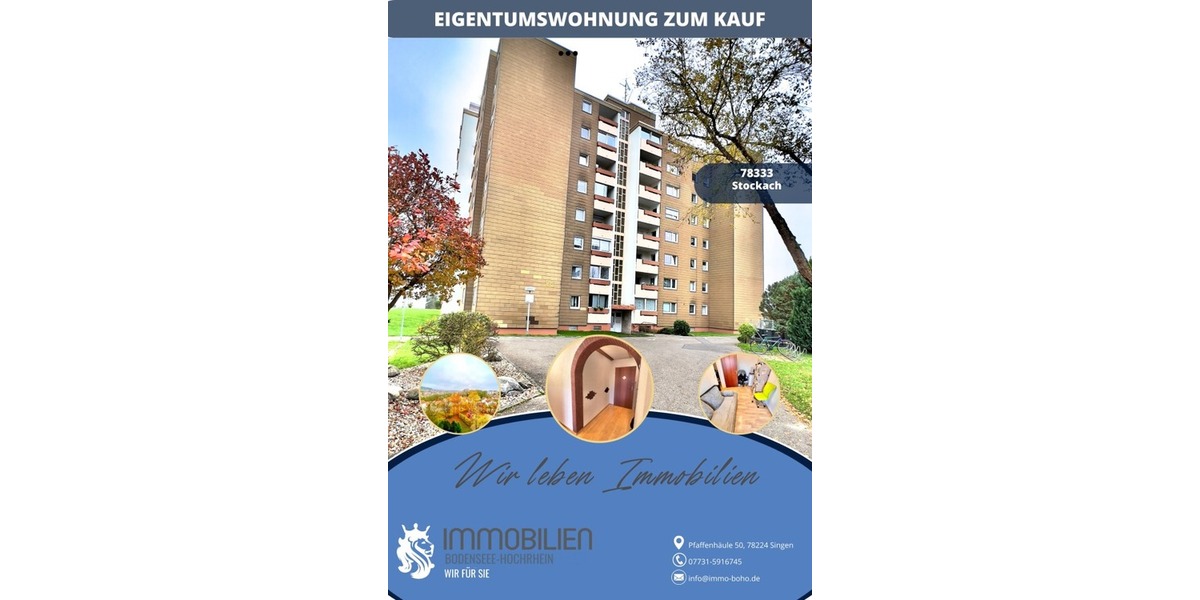 Eigentumswohnung mit Panoramablick in Stockach zu verkaufen - Etagenwohnung Stockach | Angebot:19193391