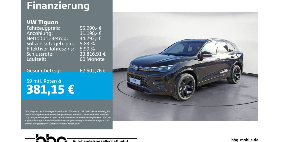 VW Tiguan 3.517 km 55.990 &euro; Rottweil 78628