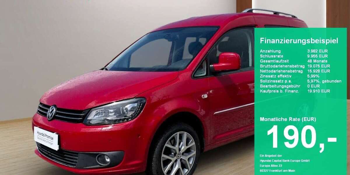 VW Caddy 63.378 km 19.910 &euro; Bad Soden-Salmünster 63628