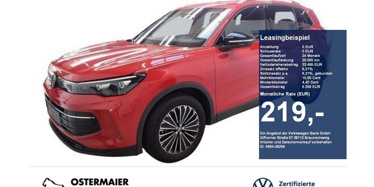 VW Tiguan 15.650 km 33.465 &euro; Mühldorf am Inn 84453