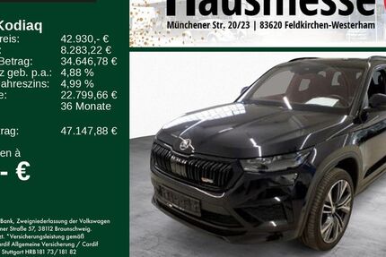 Skoda Kodiaq 54.900 km 42.930 &euro; Feldkirchen/Westerham 83620