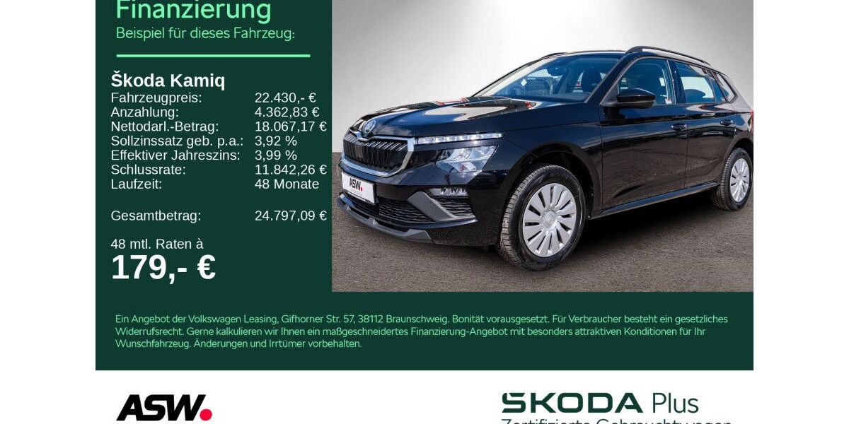Skoda Kamiq 26.700 km 22.430 &euro; Weinsberg 74189