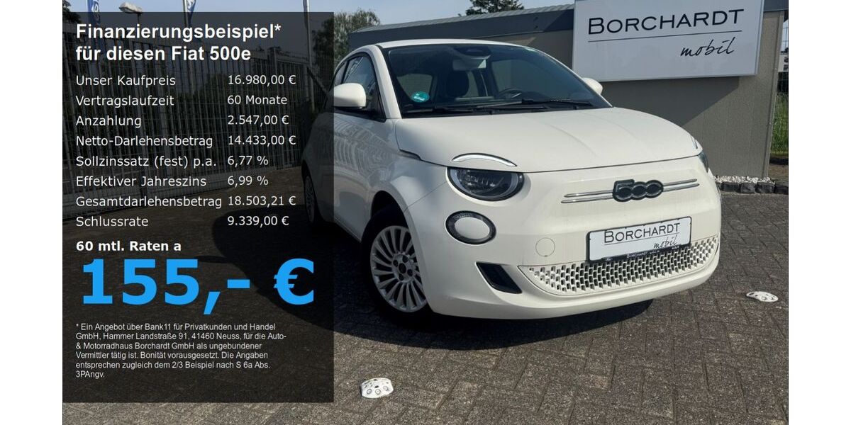 Fiat 500e 16.147 km 16.480 &euro; Stemwede - Dielingen 32351