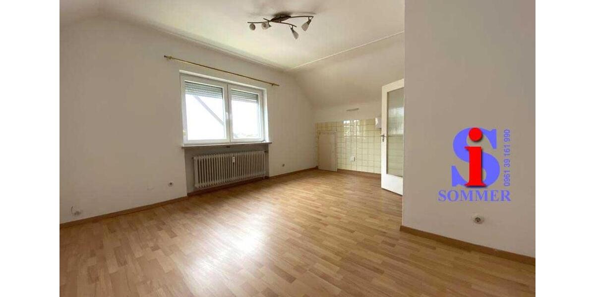 Dachgeschoßwohnung Weiden in der Oberpfalz - 2 Zimmer, 46 m&sup2;, 390&euro; | Angebot:23476694