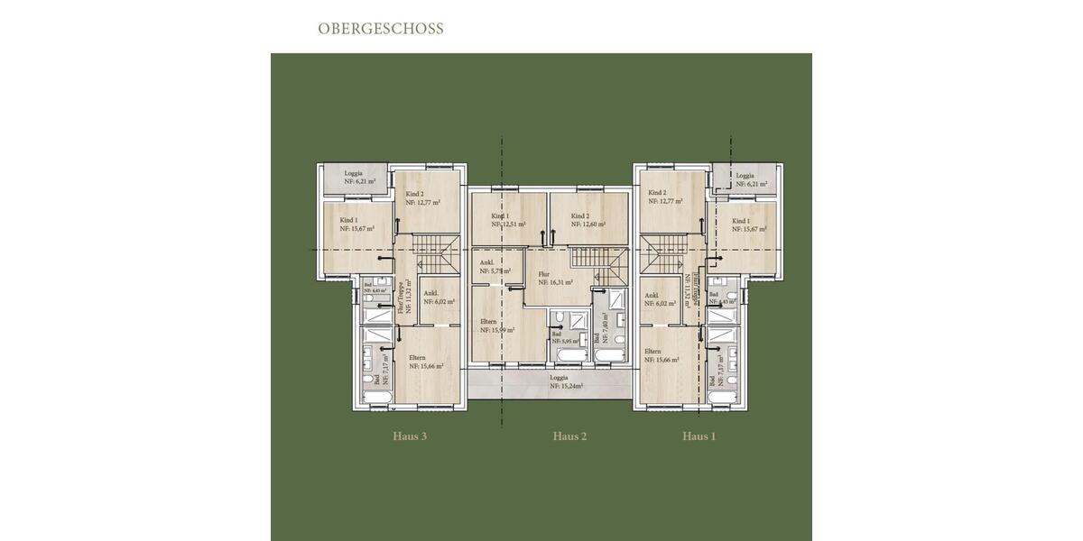 Reihenhaus Eichenzell - 5 Zimmer, 151 m&sup2;, 499.000&euro; | Angebot:25800991