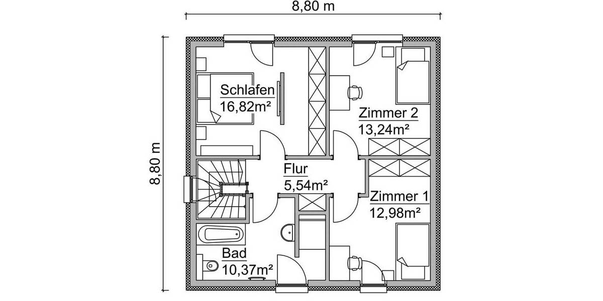 Einfamilienhaus Braunsbedra / Großkayna Großkayna - 4 Zimmer, 122 m&sup2;, 420.540&euro; | Angebot:26276405