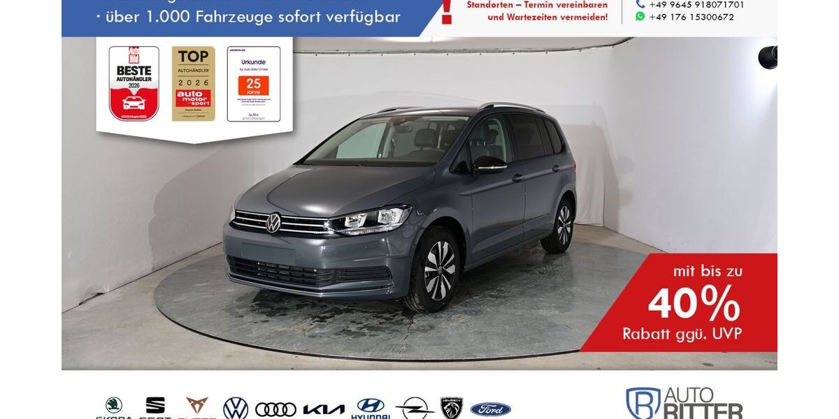 VW Touran 11.000 km 31.490 &euro; Eschenbach 92676