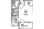 Etagenwohnung Berlin Charlottenburg-Wilmersdorf - 1 Zimmer, 39 m&sup2;, 265.000&euro; | Angebot:27118115
