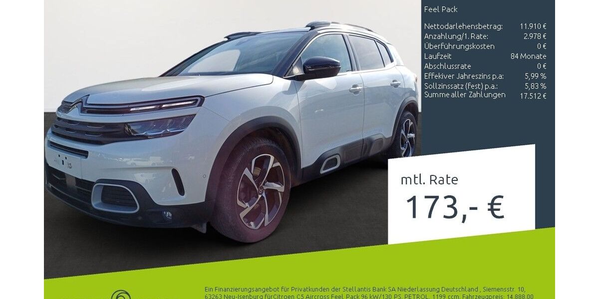 Citroen C5 Aircross 23.741 km 14.699 &euro; Borken 46325