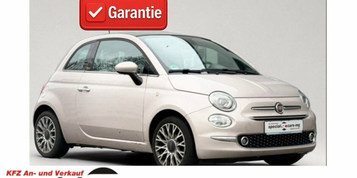Fiat 500 / 1,2l Star / Cabrio / Klima / Dig.Tacho 50.000 km 11.900 &euro; Mönchengladbach 41066