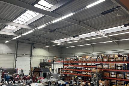 Lager- Produktionshalle 750m² mit 10 t Kran & Büroflächen zimmer