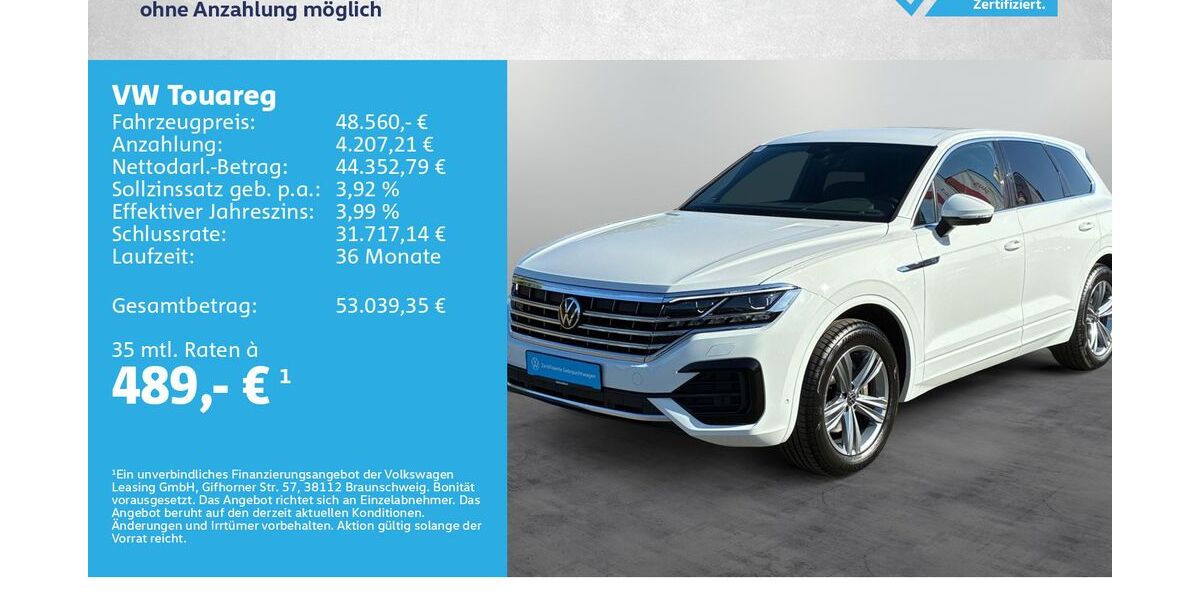 VW Touareg 59.000 km 47.380 &euro; Kitzingen 97318