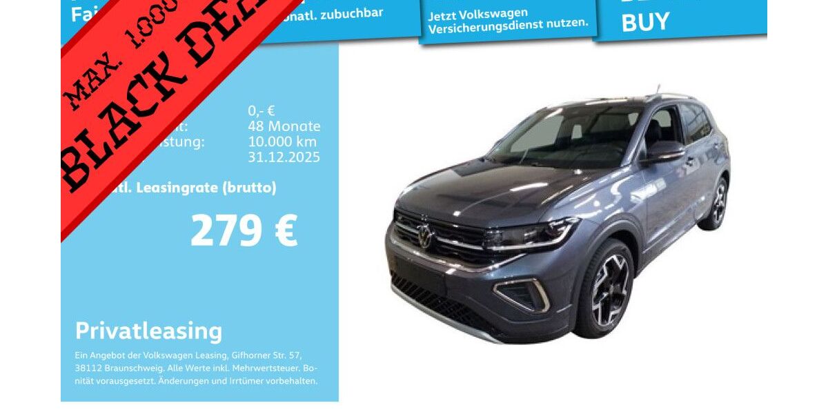 VW T-Cross 7.317 km 26.991 € Mannheim 68309