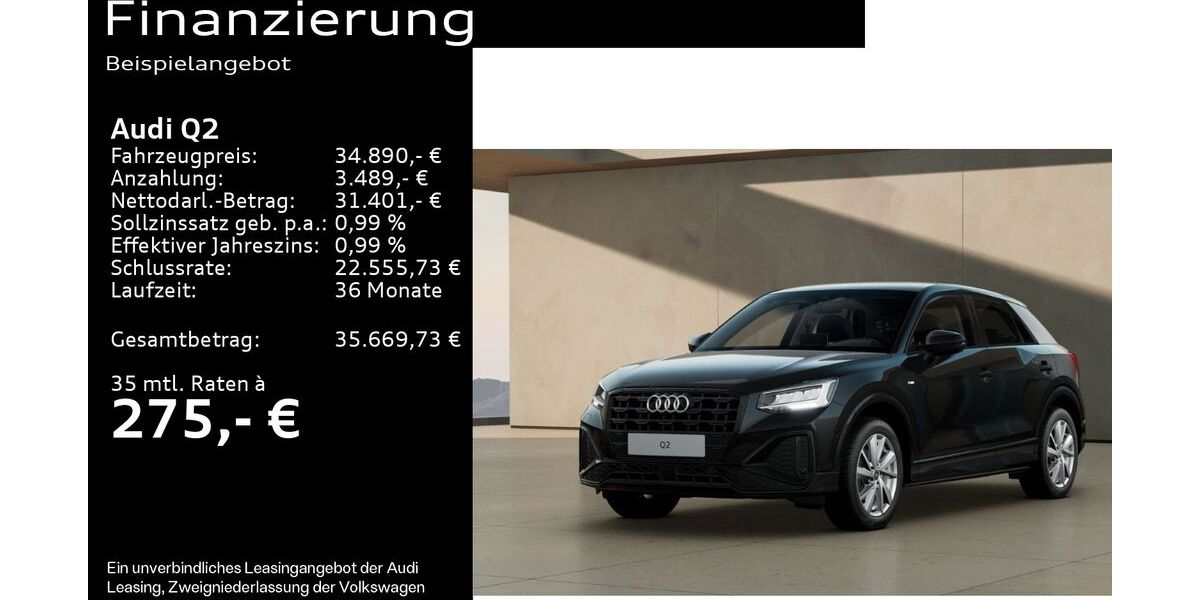 Audi Q2 27.140 km 34.490 &euro; Bad Hersfeld 36251