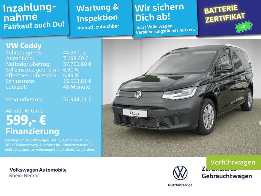 VW Caddy 5.900 km 44.990 € Mannheim 68309