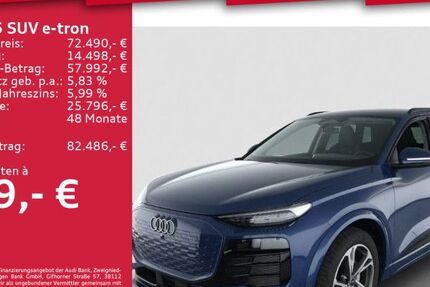 Audi Q6 e-tron 7.701 km 66.989 &euro; Berlin 13088