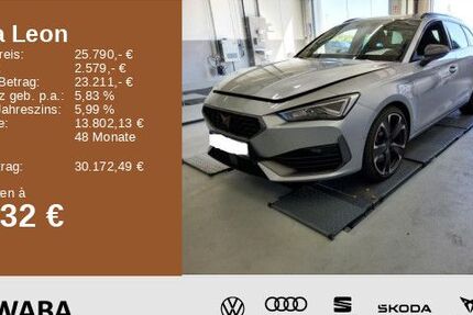 Cupra Leon 39.100 km 25.790 € Gersthofen 86368