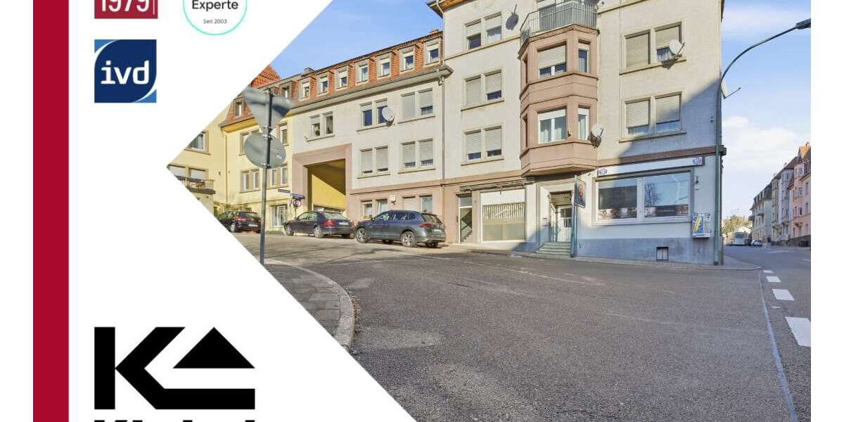 Etagenwohnung Pforzheim Nordstadt - 4 Zimmer, 97 m&sup2;, 199.000&euro; | Angebot:25460121