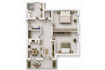 Etagenwohnung Oberhonnefeld-Gierend Oberhonnefeld - 3 Zimmer, 104 m&sup2;, 1.150&euro; | Angebot:26840760
