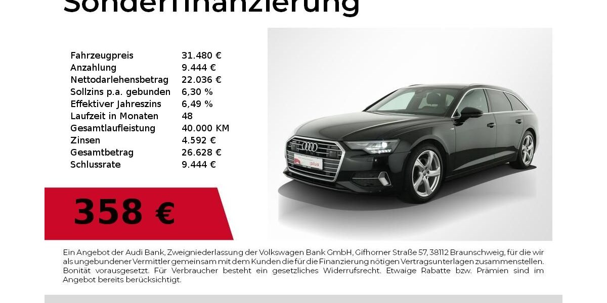 Audi A6 123.200 km 31.480 &euro; Nürnberg 90411