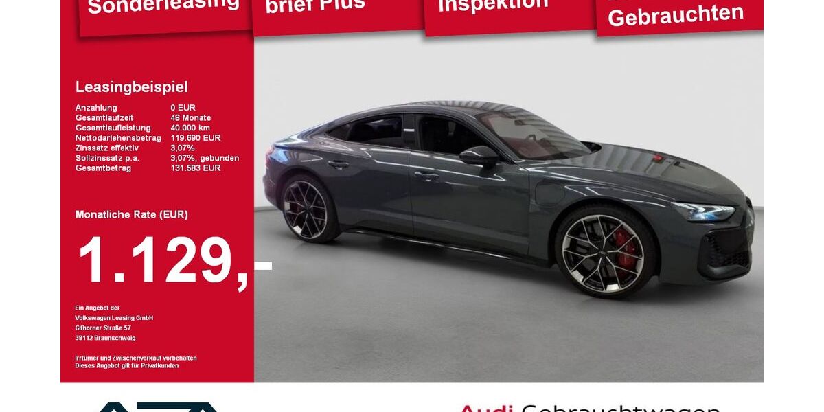 Audi RS e-tron GT 2.306 km 113.979 &euro; Gera 07546