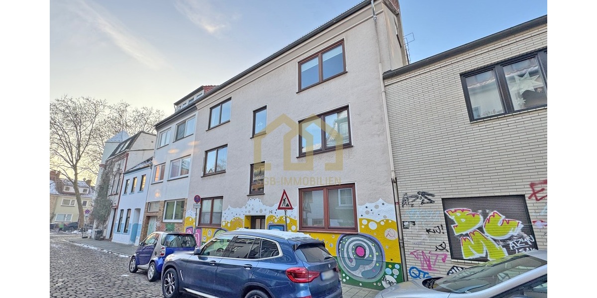 Steintor: MFH mit 8 Wohnungen, 2 Terrassen + 3 Balkonen + Dachterrasse mit einem Faktor von 19 - Mehrfamilienhaus, Wohnhaus Bremen Östliche Vorstadt | Angebot:26635098
