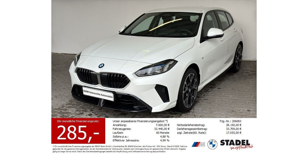 BMW 120 14.784 km 28.949 € Heilbronn 74074
