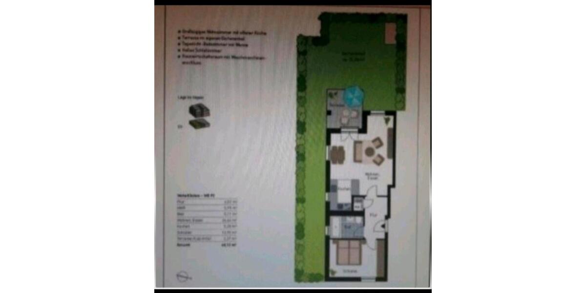 Erdgeschoßwohnung Fürth Südstadt - 2 Zimmer, 60 m&sup2;, 349.000&euro; | Angebot:27464102