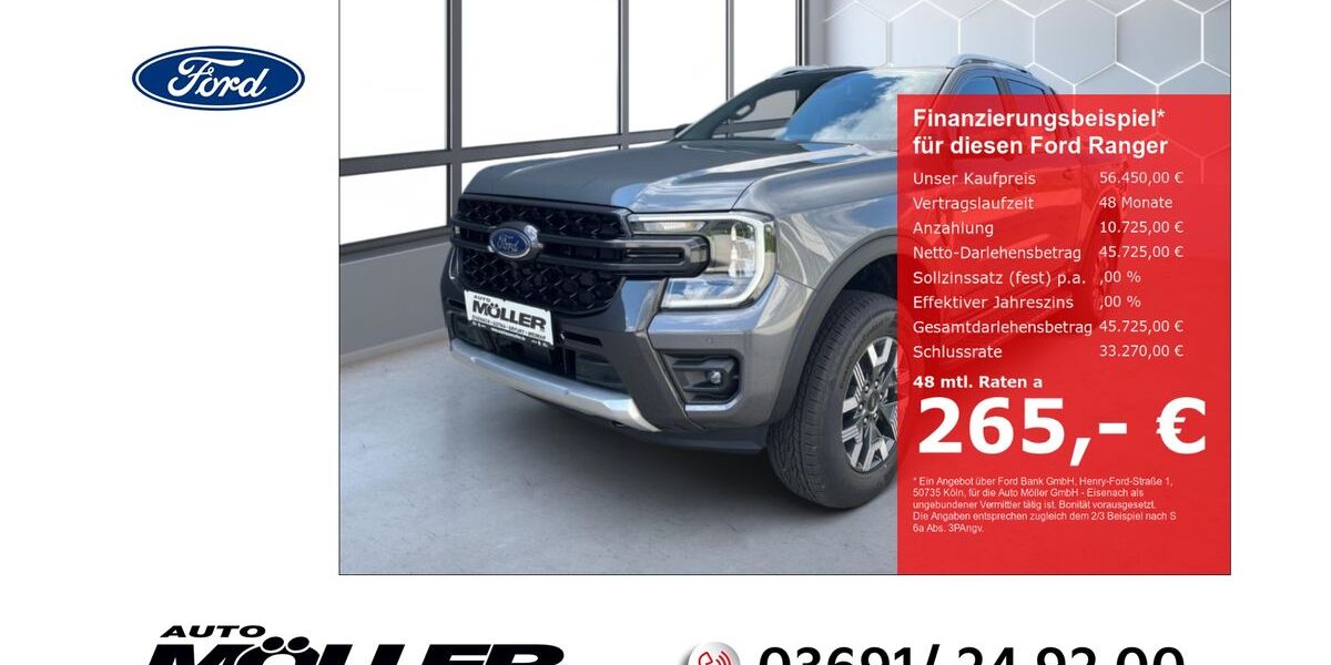 Ford Ranger 3.000 km 56.450 &euro; Eisenach 99817